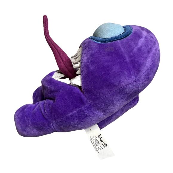 Among Us 10 inch Purple Imposter Plush Bendable Tongue Rare Soft Stuffed Animal - Picture 7 of 8